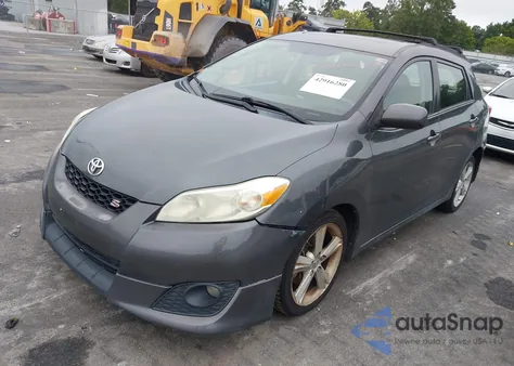2009 Toyota Matrix S z USA, uszkodzony, nr VIN 2T1LE40E49C001690